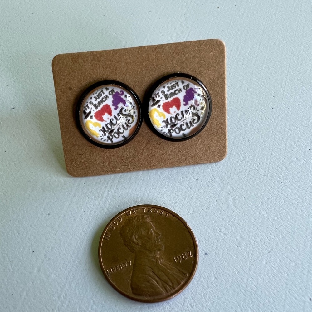 Disney-themed Halloween Hocus Pocus Earring studs